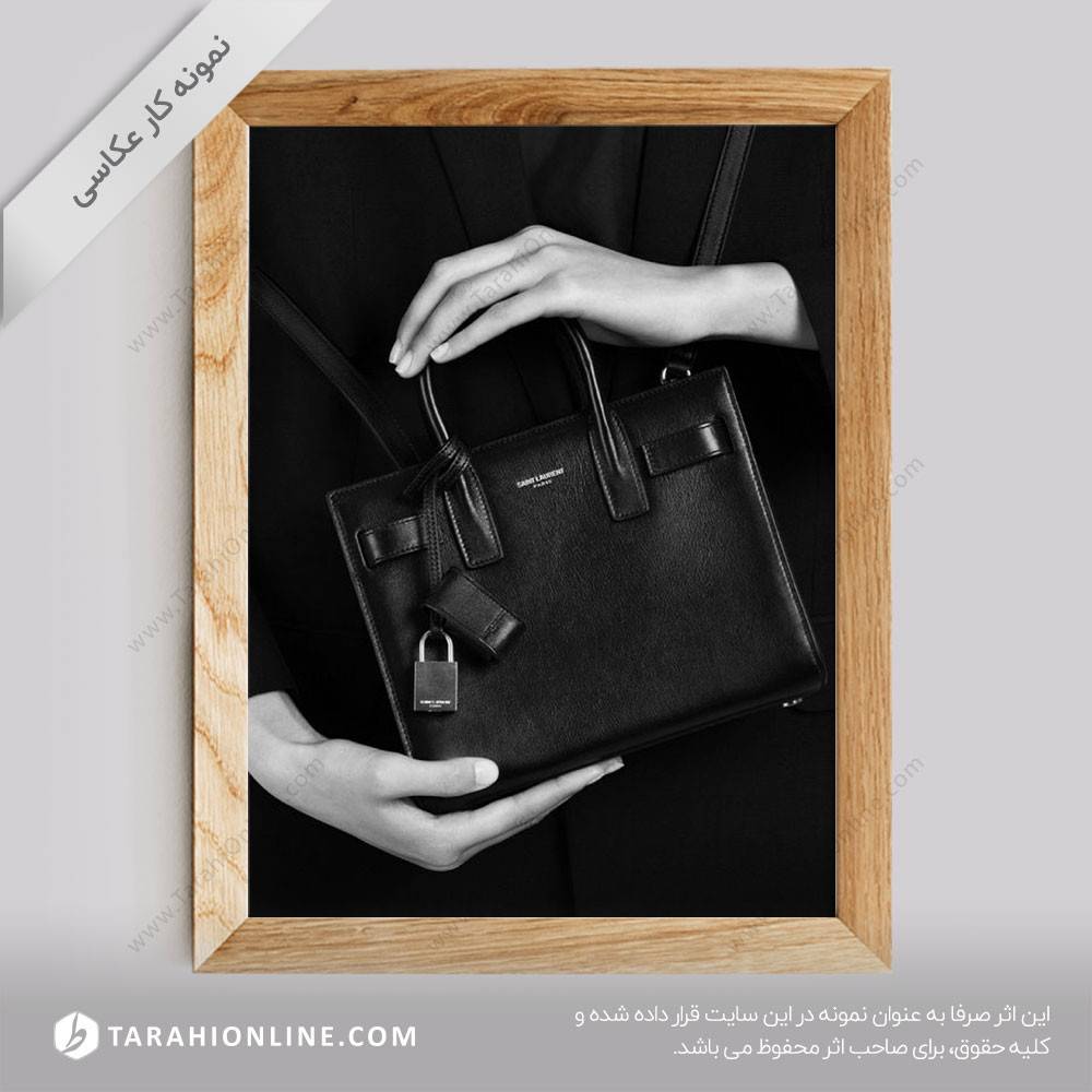 عکاسی از کیف چرمی ۲